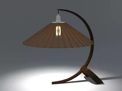 Modernist Lamp 3D model