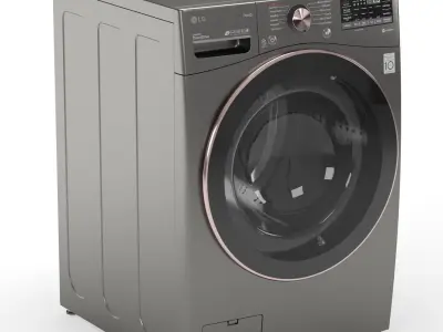 LG Washing machine WM4000HBA 3D model