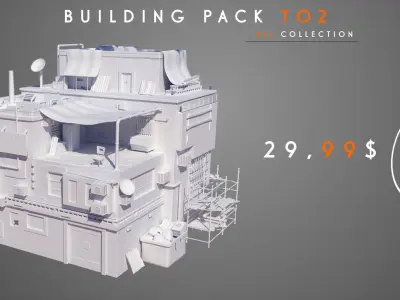 Art Building 3D model