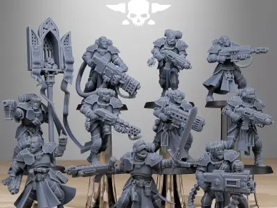 Vodalites Brotherhood 3D print model