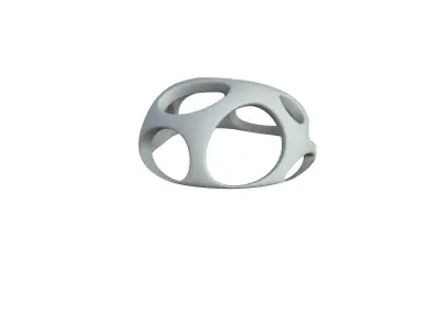 SciFi Cube Object No 51771 Low Poly Shape Low-poly 3D model