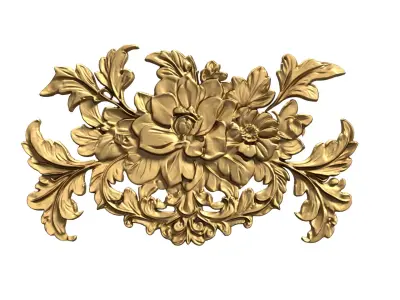 Classic carved decor ornament 479  3D print model purchase