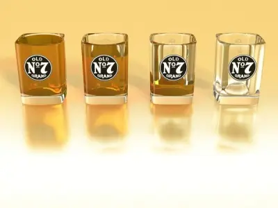 Jack Daniels Collection 3D model