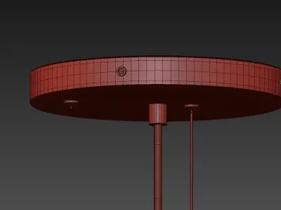 Colombo Modern Pendant Light by Tudo and Co 3D model