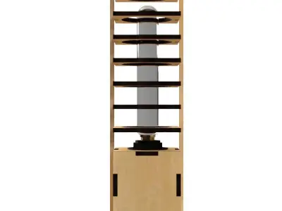 DESK LAMP STL AND DXF FILES 3D print model