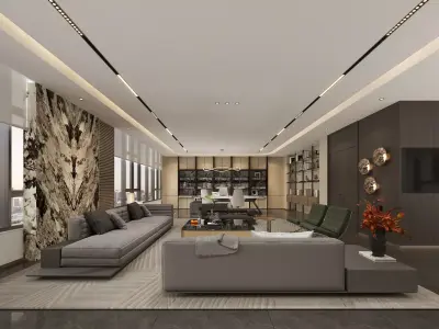 boss office 3D model