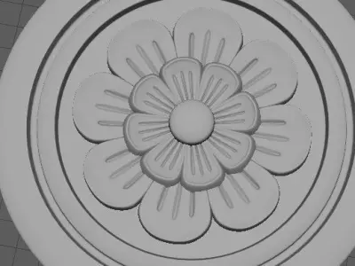 dekor ornament 3D model 40