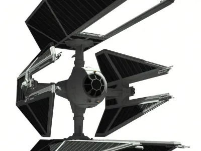 TIE Enforcer 3D model