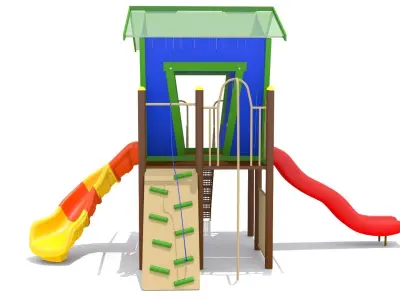 Playhouse Playground 3D model