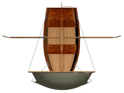 Multipurpose dinky dinghy 3D model