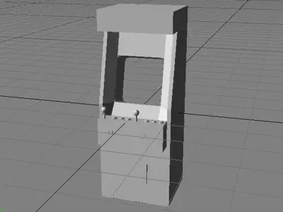 Arcade Game - Video Machine 3D model