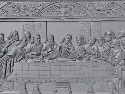 lastsupper 3D model