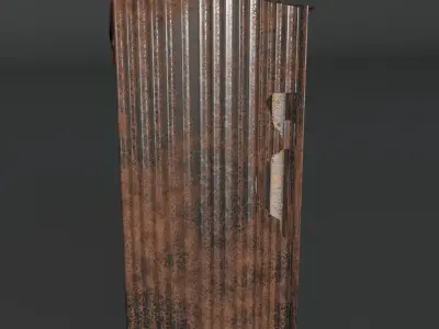 passenger cabin stall 3d model 3D model