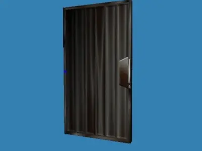 sewer door Low-poly 3D model