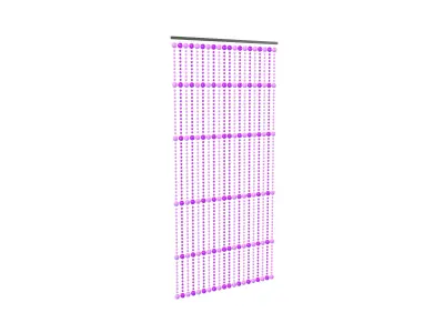 Door Beads V1 004 3D model