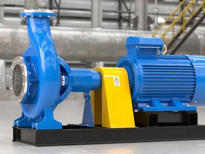  Electric Centrifugal Water Pump 