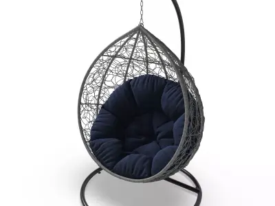 Cocoon chair 3D model