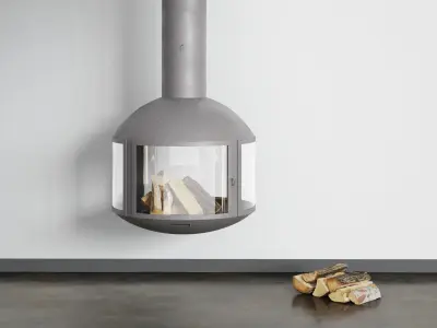 Agorafocus 850 Fireplace 3D model