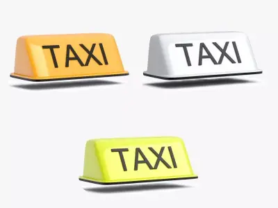 Taxi Rooftop Lamp Pack 