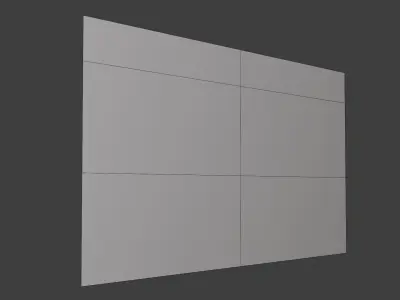 Graffiti wall VIII 3D model