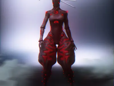 Nyla Character 3D model