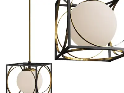 Wadsworth Pendant Light Low-poly 3D model