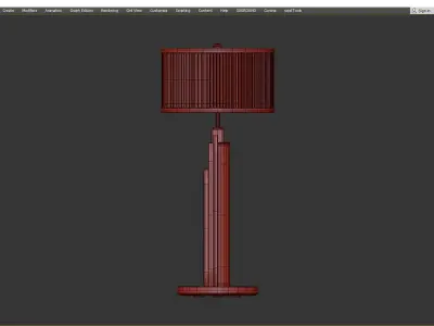 Castro Manhattan Table Lamp Low-poly 3D model
