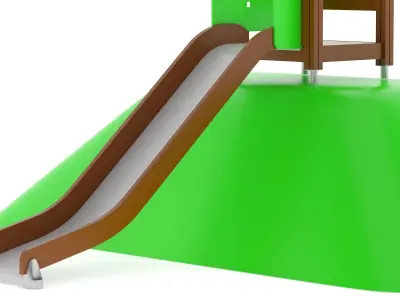 Lappset Embankmen Slide  3D model
