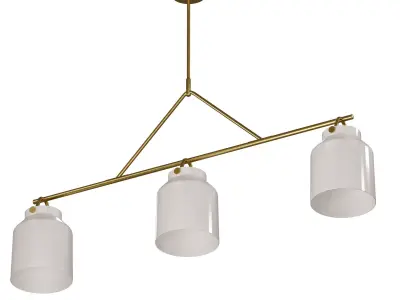 Henry 3-Light Chandelier by West Elm 3D model