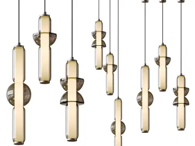 Bruni Pendant Italuxlighting 3D model