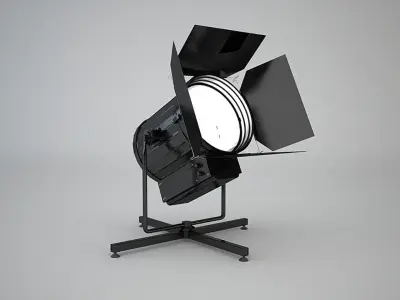 Studio Spotlights 3D model