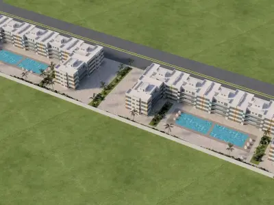 little architectural master plan project 3D model