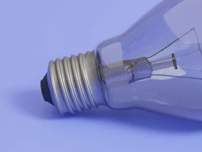 Lightbulb two light bulbs Free 3D model