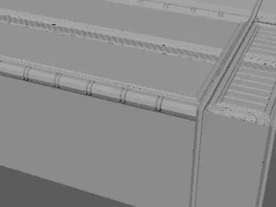 sleeping gaornitur closet 3D model