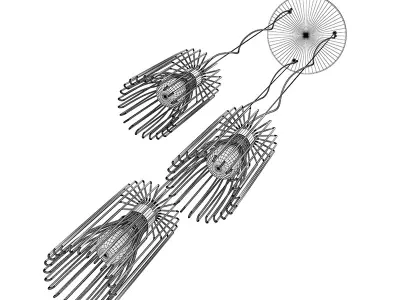 Ceiling Lamp 3D model 45