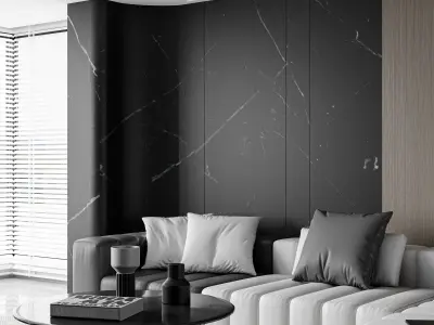 apartment interior scenes    3D model 23