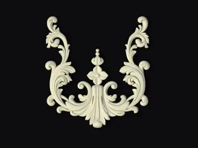 dekor ornament 3D model 188