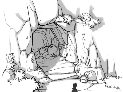 Dwarven Mine Entrance 23 3D model
