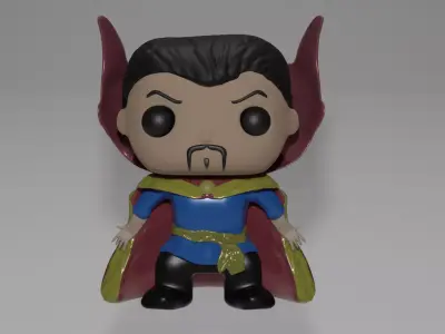 Doctor  Strange Toye Free low-poly 3D model