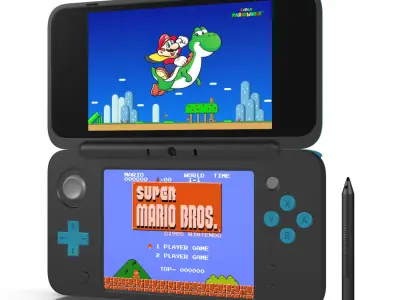 New Nintendo 2DS XL for Element 3D 3D model