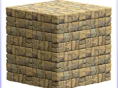Stylized Tile Seamless Texture Texture get