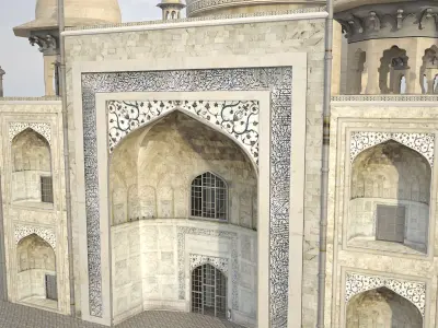 Taj Mahal Palace 3D model