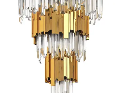 LUXXU EMPIRE CHANDELIER 3D model