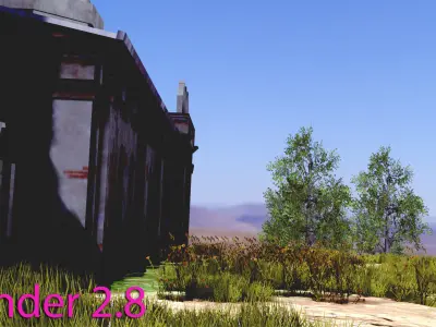 Pubg Pochinki 3d Map  Low-poly 3D model