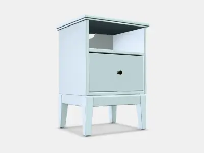 IDANAS Bedside table Low-poly 3D model