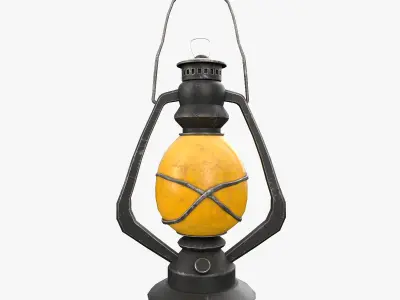 Stylized Lamp  3D model