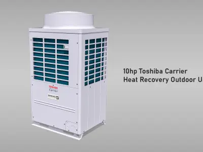 Outdoor Air Conditioning Units Collection 3D Model Pack