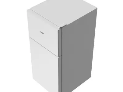Hotpoint Handle Top Freezer Refrigerator 3D model