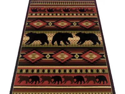 Rug Set 997 3D model