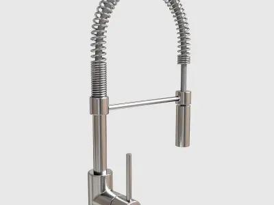 Flexible Hosepipe Tap Faucet 3D model